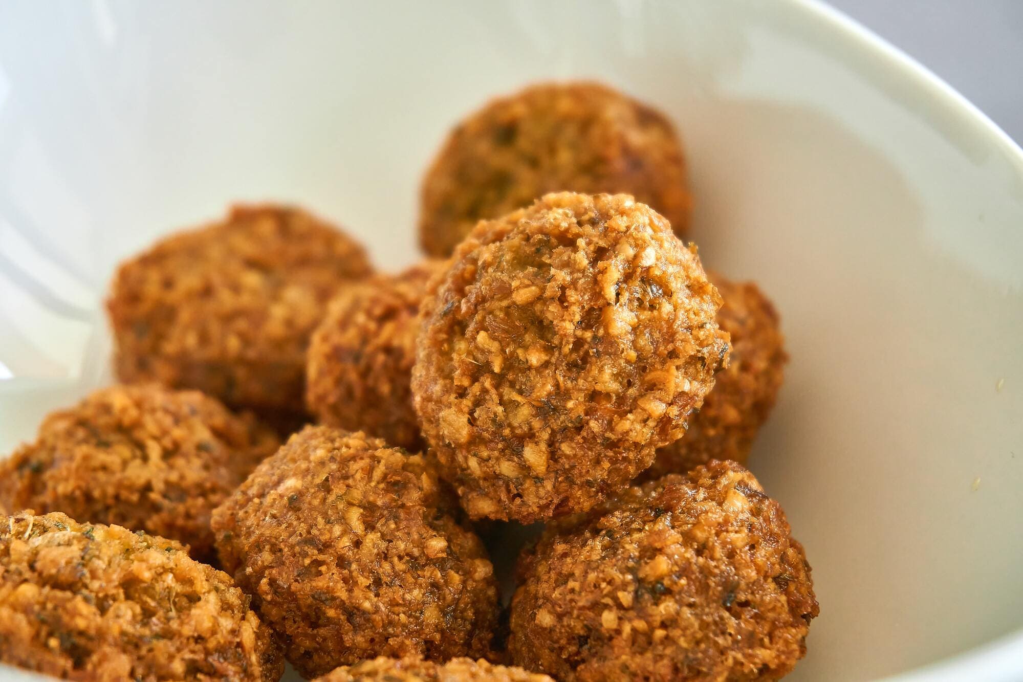 polpette di ceci, tonno e feta 